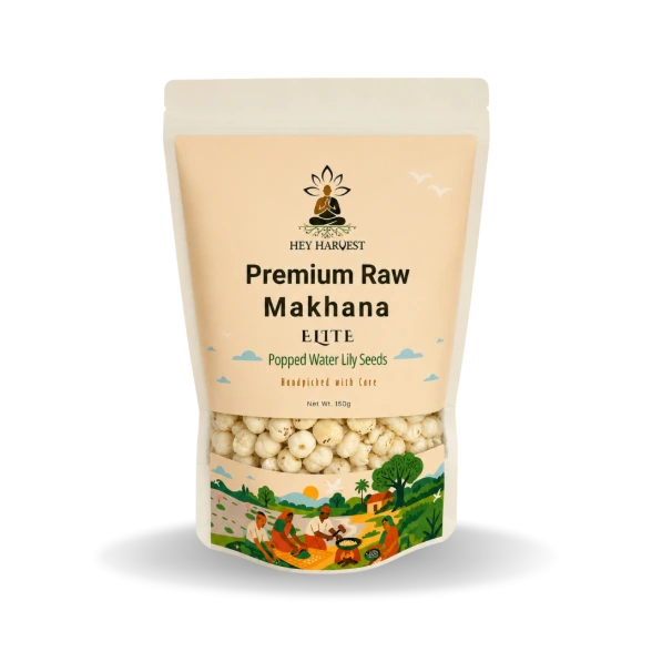 PREMIUM RAW MAKHANA – 150g (ELITE COLLECTION)