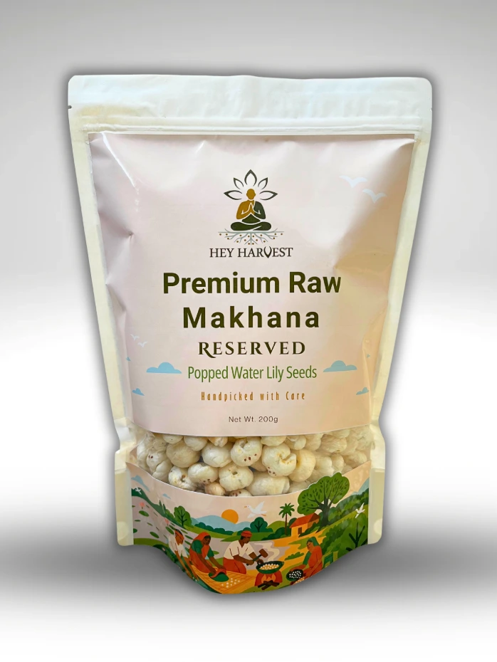 PREMIUM RAW MAKHANA – 200g (RESERVED COLLECTION)