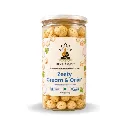 Premium Roasted Makhana – Zesty Cream & Onion – 75g Jar