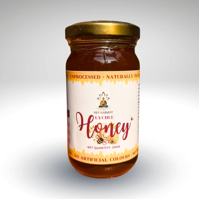 Hey Harvest Lychee Honey (250g Jar)